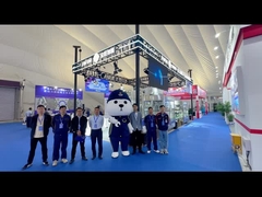 La réunion de l'exposition est un moment merveilleux.