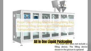 All In One Liquid Filling and Bag Sealing Machine