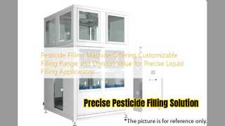 Machine de remplissage de pesticides de précision pour un dosage précis des liquides