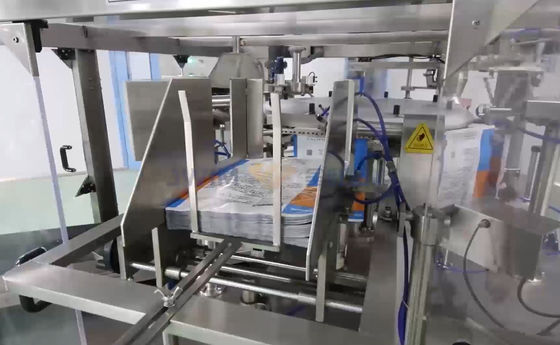 la machine à emballer rotatoire de la poche 100g-1kg pour le sel saupoudrent les produits chimiques vétérinaires d'engrais