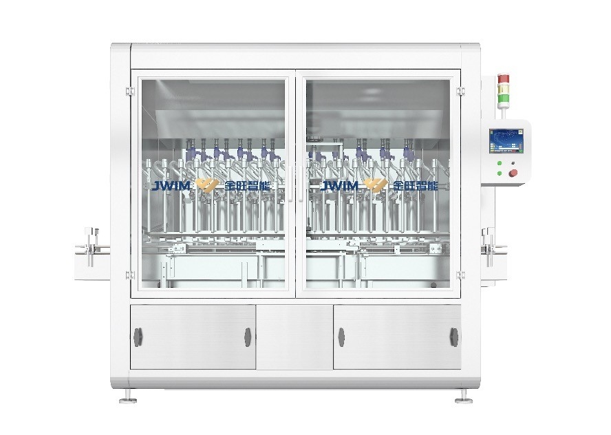 Machine de remplissage à haute vitesse de 100 ml bouteille 16 têtes de remplissage Pesticide Piston Machine de remplissage de liquide chimique Lubrifiant machine de remplissage d'huile