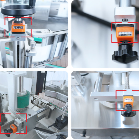 Machine d'étiquetage à double face pour bouteille ronde TN-200LDS 2500BPH