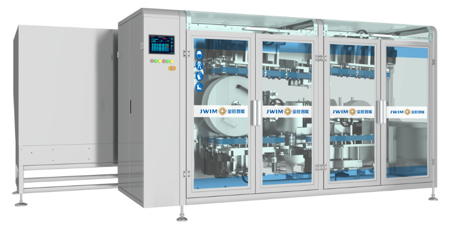 Machine de déchiffrement de bouteille robotisée à grande vitesse LP-D70 Commutateur rapide de taille de bouteille 50-1000ml