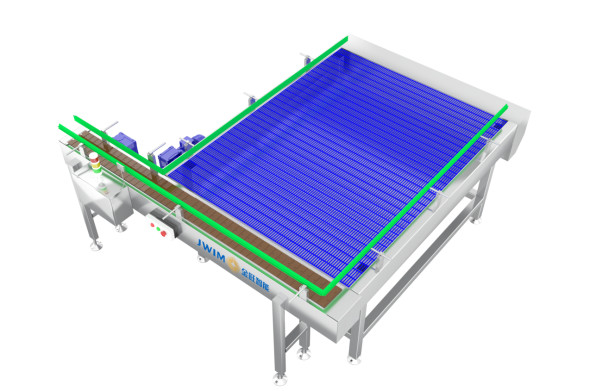 Alimentateur à bouteilles JP 1-5L 220 50HZ/0.55KW alimentation pour l'alimentation facile de bouteilles de 1-5L