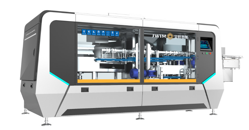Machine de déchiffrement de bouteille robotisée LP-300H Commutateur rapide de taille de bouteille 50-1000ml