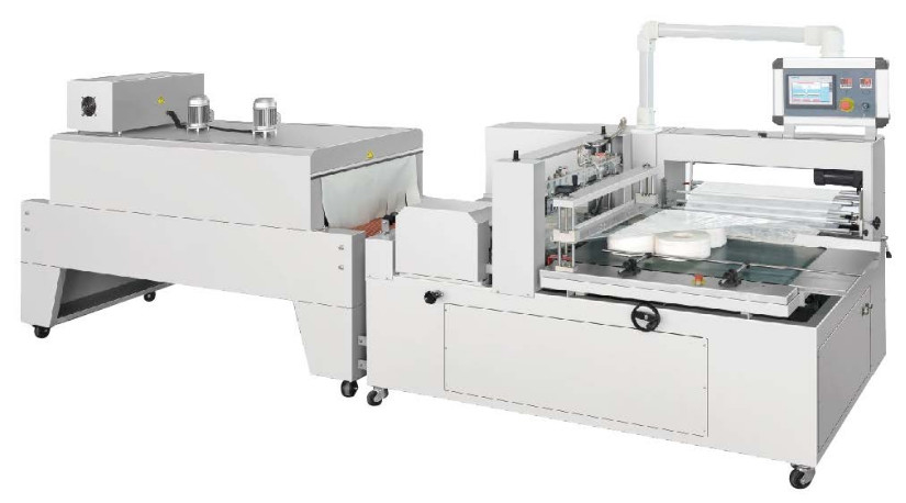 GB-600 Machine d'emballage thermique de scellage et de coupe à laminage entièrement automatique entièrement fermée
