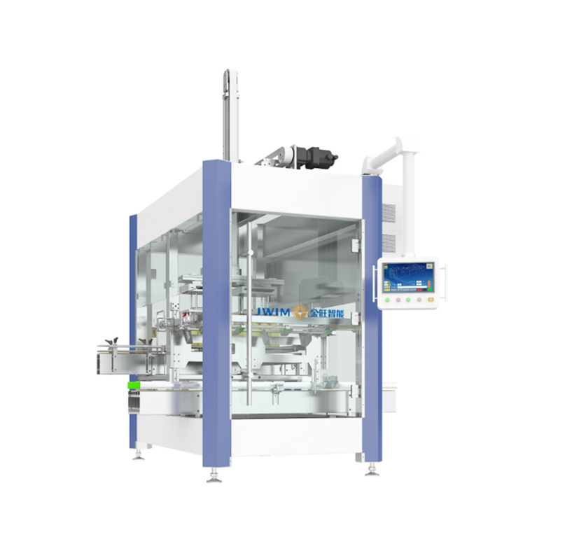 Machine d'emballage automatique de carton KZ-2T pour les bouteilles de verre rondes ou carrées ordinaires et les bouteilles en plastique