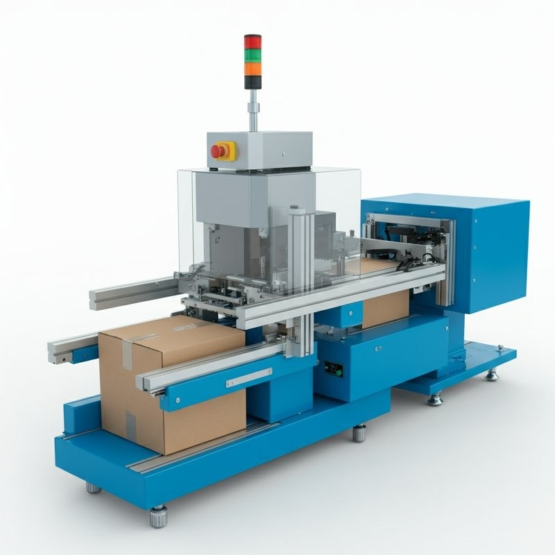 Machine automatique d'érigation de carton à gauche en droite en dehors carton ouvert pour l'industrie agrochimique