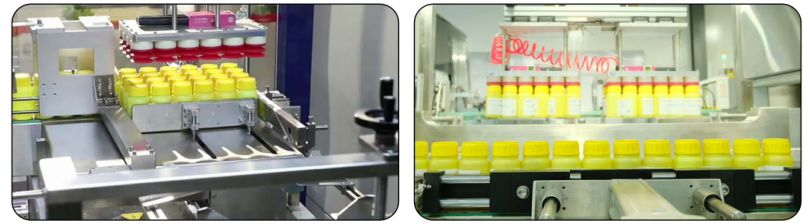 Machine d'emballage de cartons entièrement automatique avec convertisseur de fréquence à écran tactile et système servo pour l'emballage de bouteilles