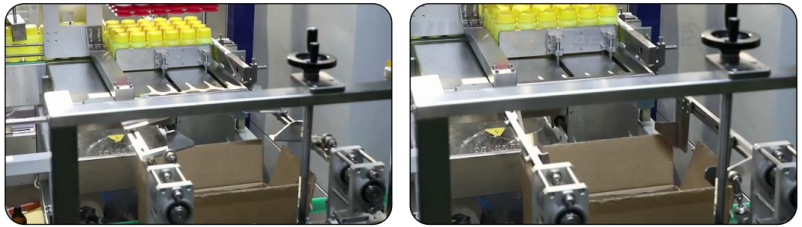 Machine d'emballage de cartons entièrement automatique avec convertisseur de fréquence à écran tactile et système servo pour l'emballage de bouteilles