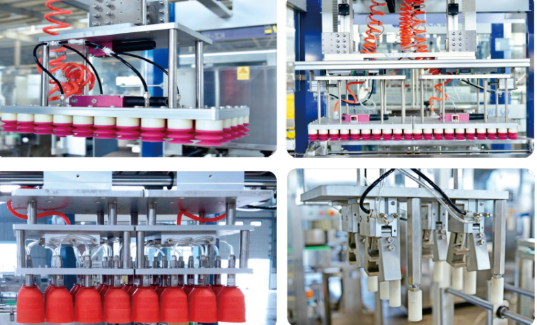 Machine d'emballage de cartons entièrement automatique avec convertisseur de fréquence à écran tactile et système servo pour l'emballage de bouteilles