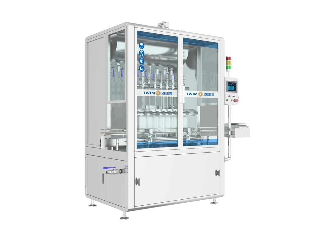 Machine de remplissage micro-ordinateur CDP-8AJ avec contrôle PLC, acier inoxydable SUS304 et système de pesage électronique