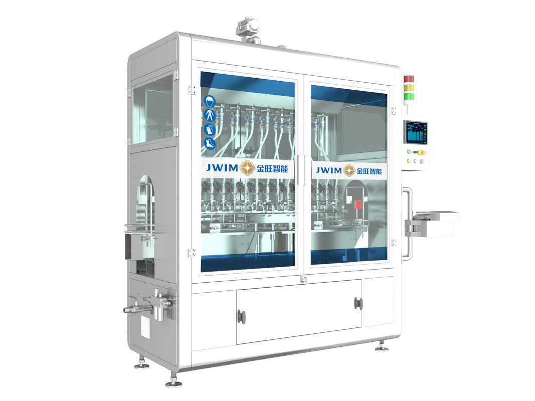 Machine de remplissage par micro-ordinateur contrôlée par PLC CDP-16A avec rétroaction de poids de l'acier inoxydable SUS304 et de l'échelle électrique