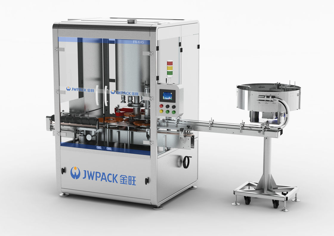 Machine de capotage automatique à grande vitesse compatible à plusieurs types 100ml-1L