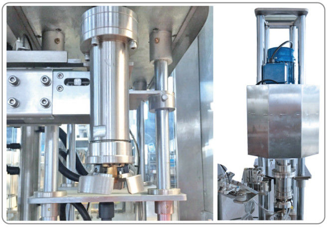 Capsuleur de capsulage 600BPH de machine de Ropp de bouteille principale simple automatique du tambour 1-5L/5-30L