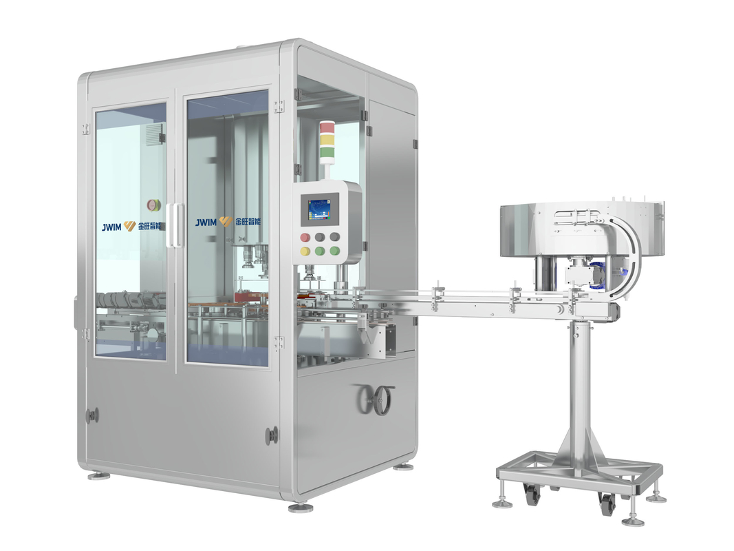 Machine de capotage automatique à grande vitesse compatible à plusieurs types 100ml-1L