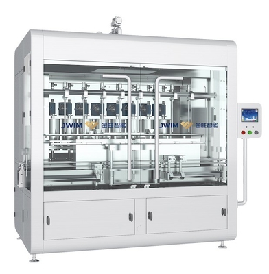 Machine automatique de remplissage de liquide chimique en acier inoxydable avec plage de remplissage variable pour bouteille de pesticide