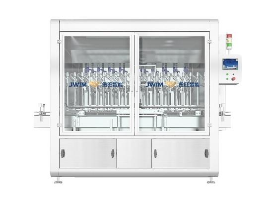 Machine de remplissage à haute vitesse de 100 ml bouteille 16 têtes de remplissage Pesticide Piston Machine de remplissage de liquide chimique Lubrifiant machine de remplissage d'huile