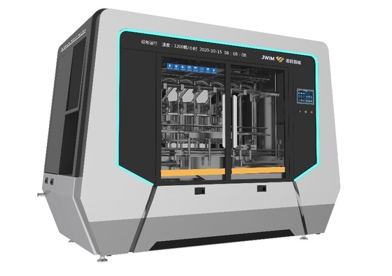 Commande PLC de train à grande vitesse 16 buses machine automatique de remplissage au piston