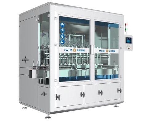 50-1000 ml en ligne structure arc cadre pesticide 20 buses machine automatique de remplissage au piston