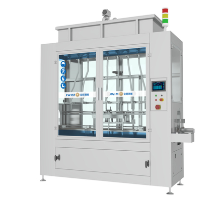 Produits chimiques liquides corrosifs 304 cadre 1-5L machine de remplissage de bouteilles micro-ordinateur