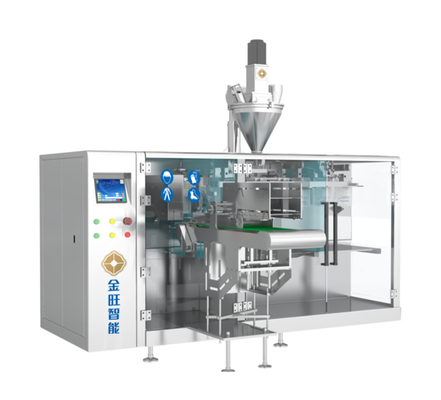 Machine d'emballage de sacs horizontaux entièrement automatique pour produits chimiques agricoles