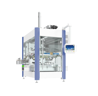 Machine d'emballage automatique de carton KZ-2T pour les bouteilles de verre rondes ou carrées ordinaires et les bouteilles en plastique