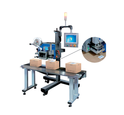 Machine d'étiquetage à angle droit d'impression instantanée TN-PA6210X