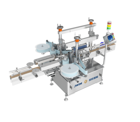 Machine d'étiquetage à double face autoadhésive pharmaceutique chimique