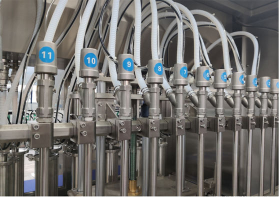 Machine à emballer en plastique de bouteille en verre de 80 de Bpm 200ml de remplissage de bouteilles becs de la machine 16