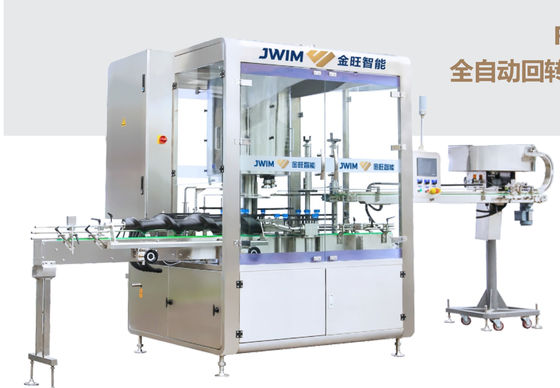 6 8 grande vitesse de capsulage automatique principale de la machine 4.0KW 100ml-1L de transfert