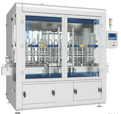 Ligne remplissante machine 4500BPH 50ml 1000mL de pesticide de 12 becs
